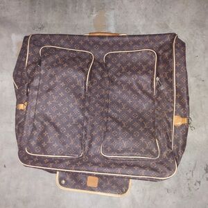 Vintage Louis Vuitton French Garment Bag 1970's
